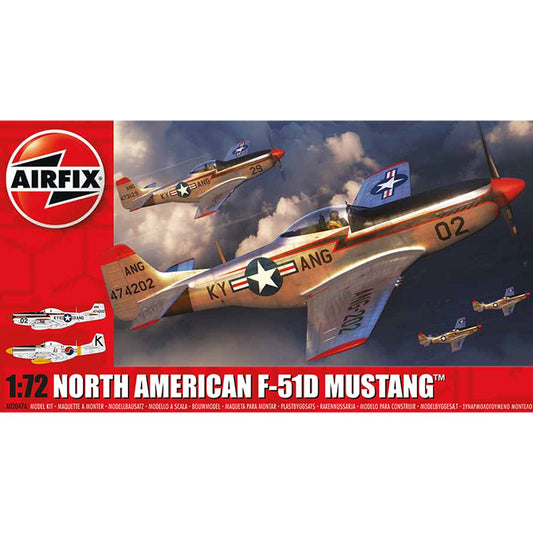 Airfix: 1/72 North American F-51D Mustang A02047A