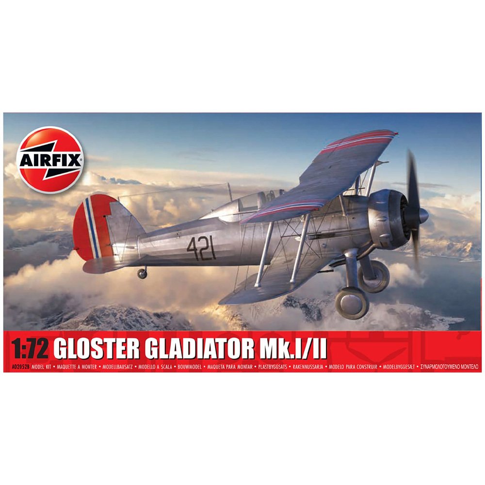 Airfix: 1/72 Gloster Gladiator Mk.I/II A02052B