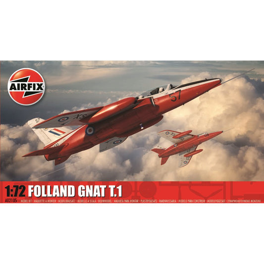 Airfix: 1/72 Folland Gnat T.1 A02105