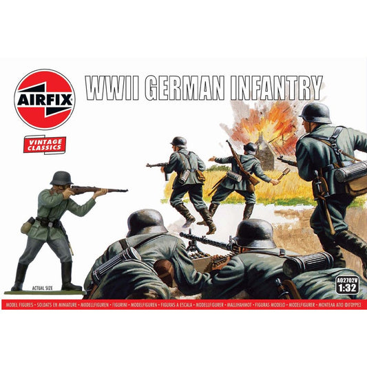 Airfix: 1/32 WWII German Infantry A02702V