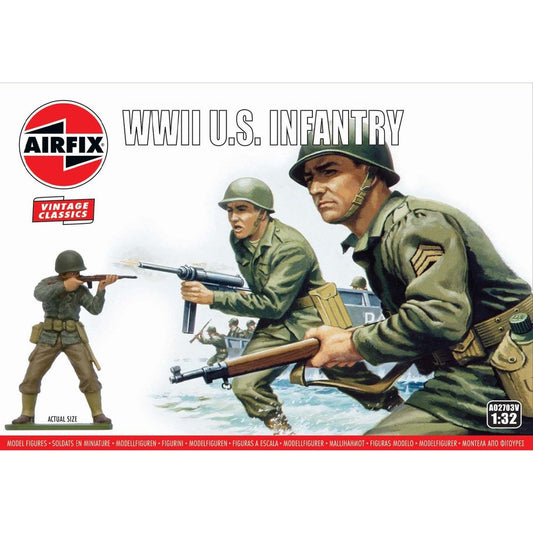 Airfix: 1/32 WWII US Infantry A02703V