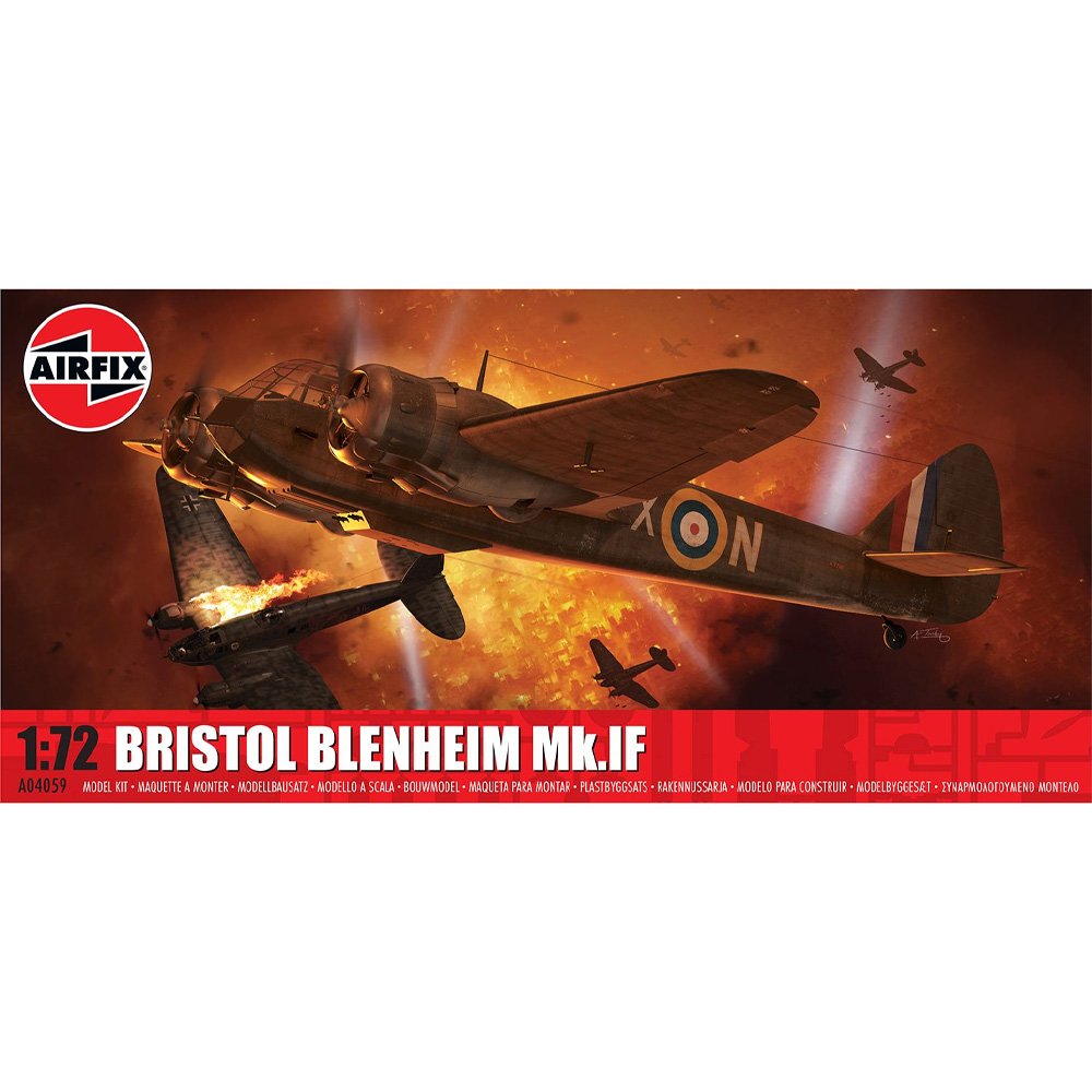 Airfix: 1/72 Bristol Blenheim Mk.IF A04059