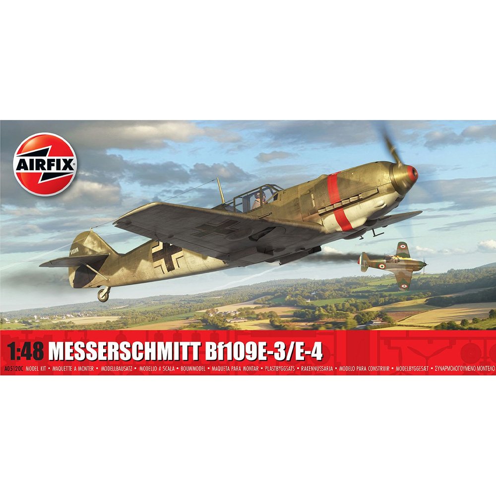 Airfix: 1/48 Messerschmitt Bf109E-3/E-4 A05120C