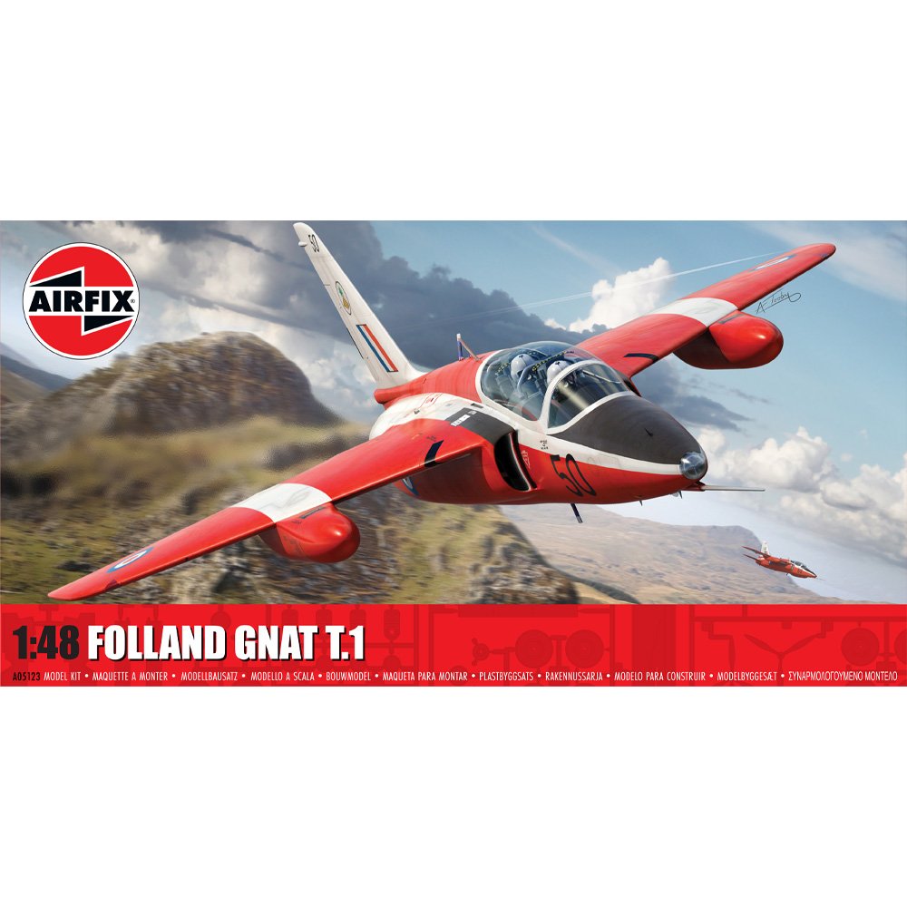 Airfix: 1/48 Folland Gnat T.1 A05123