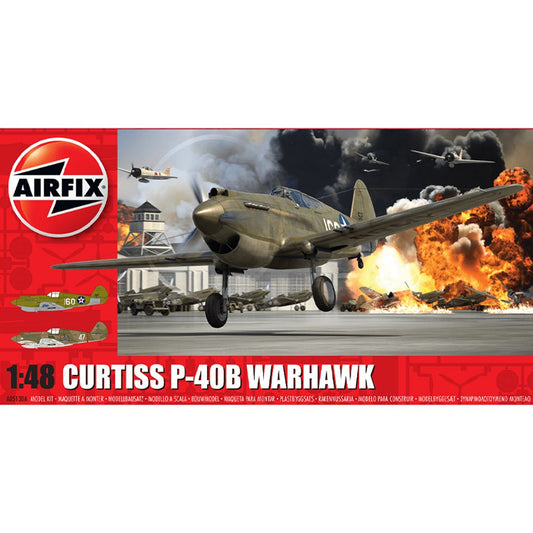 Airfix: 1/48 Curtiss P-40B Warhawk A05130A