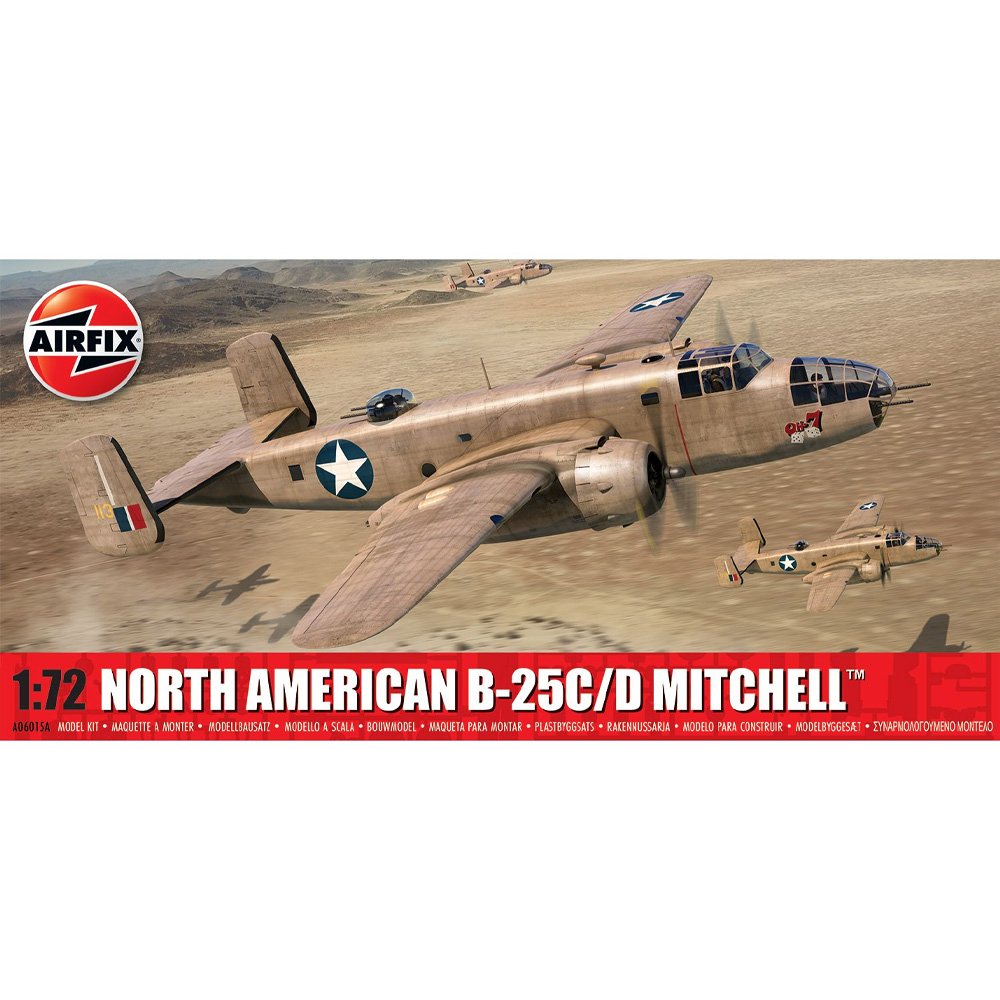 Airfix: 1/72 North American B-25C/D Mitchell A06015A
