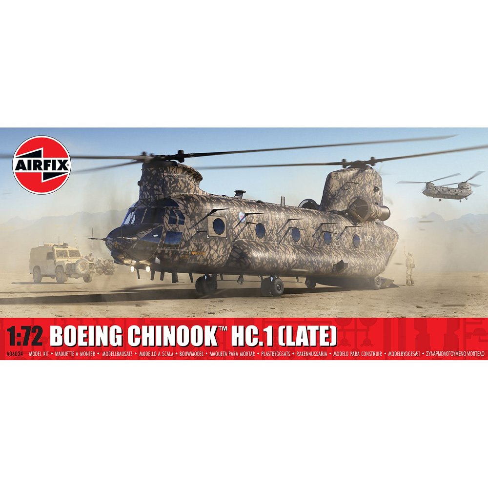Airfix: 1/72 Boeing Chinook HC.1 Late A06024