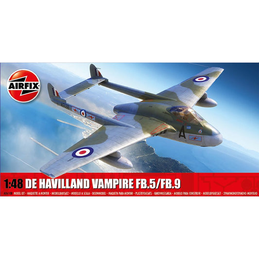Airfix: 1/48 De Havilland Vampire FB.5/FB.9 A06108