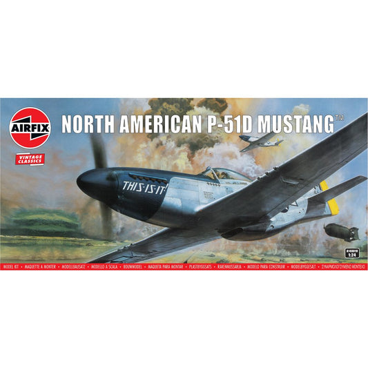 Airfix: 1/24 North American P-51D Mustang A14001V