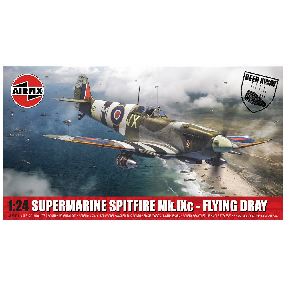Airfix: 1/24 Supermarine Spitfire Mk.IXc Flying Dray A17001A