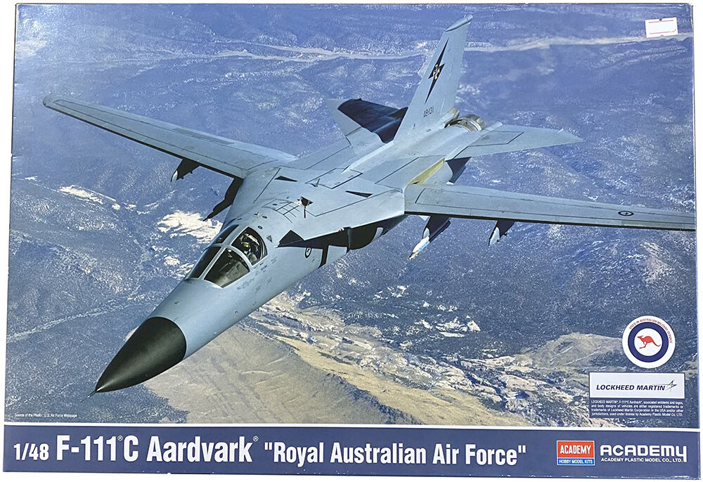 Academy: 1/48 RAAF F-111C Aardvark Aus Decals 12220