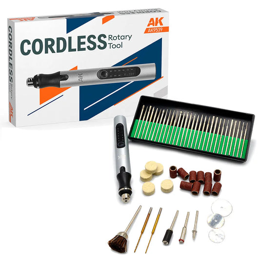 AK Interactive: Tools Cordless Rotary Tool with Accessories