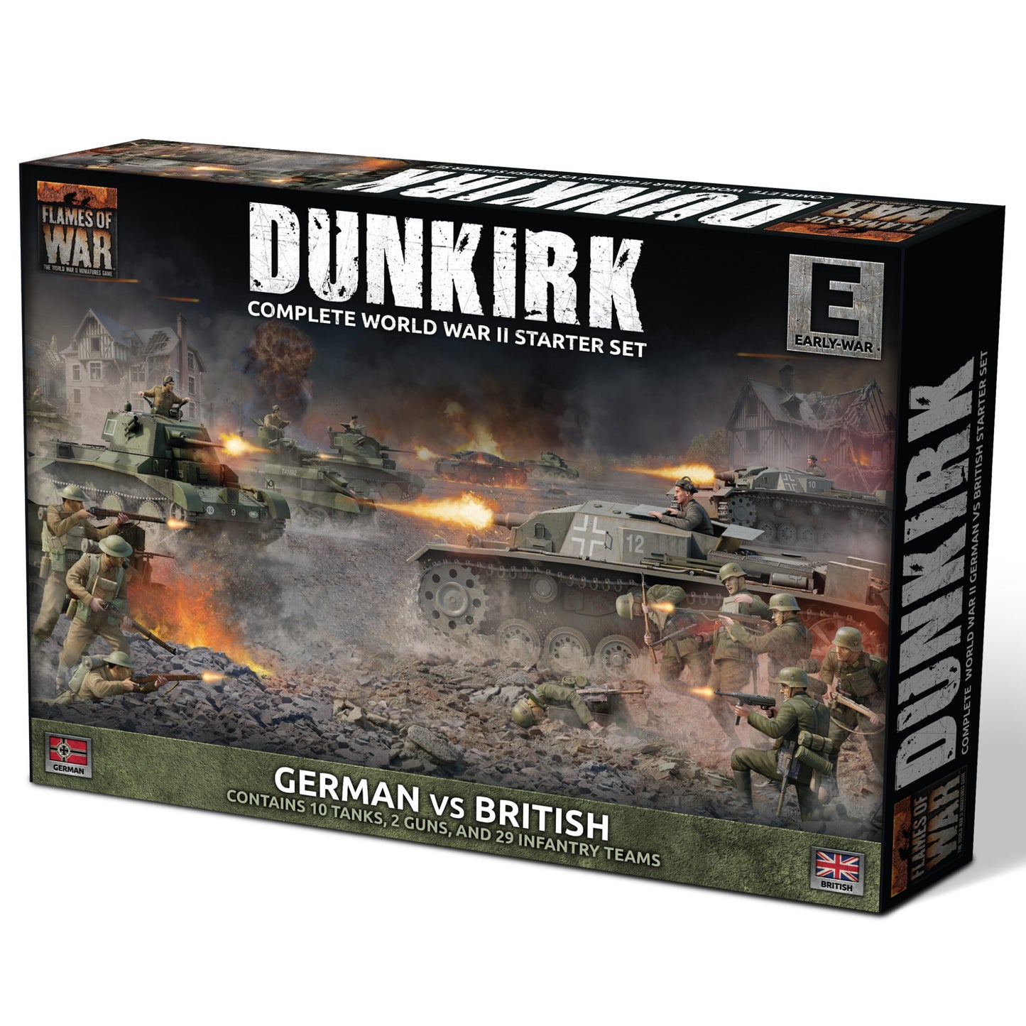 Flames of War: Dunkirk German vs British Starter Set