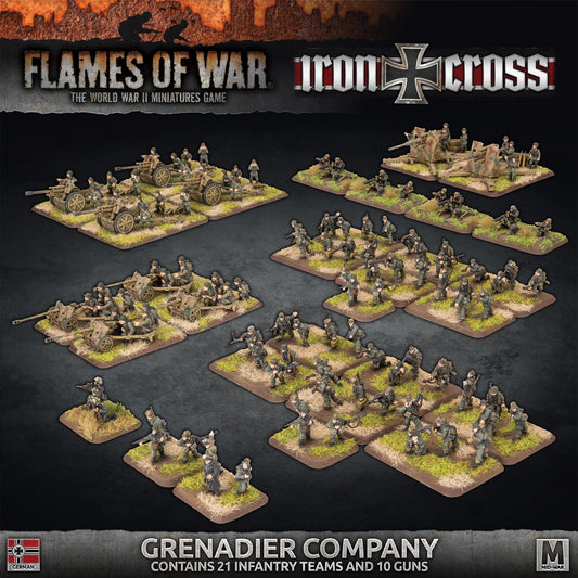 Flames of War: German Grenadier Company Army Deal
