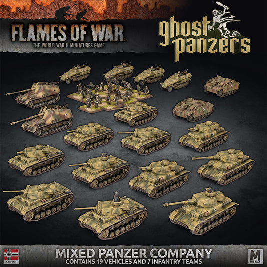 Flames of War: German Mixed Panzer Company Army Deal