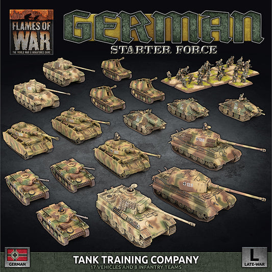 Flames of War: German Tank Training Company Army Deal