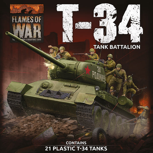 Flames of War: Soviet LW T-34 Army Deal