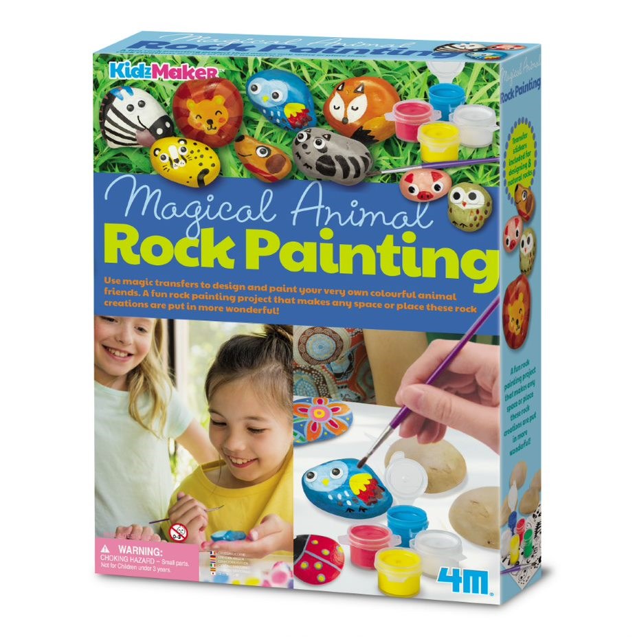 4M: Magical Animal Rock Painting