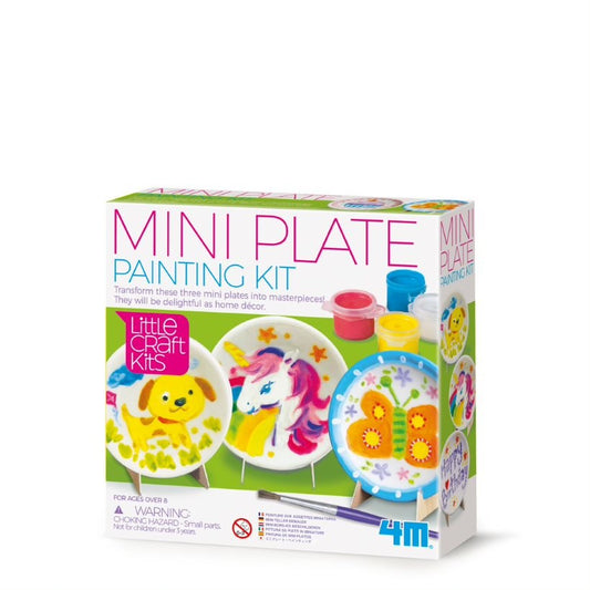 4M: Little Craft Kits Mini Plate Painting Kit