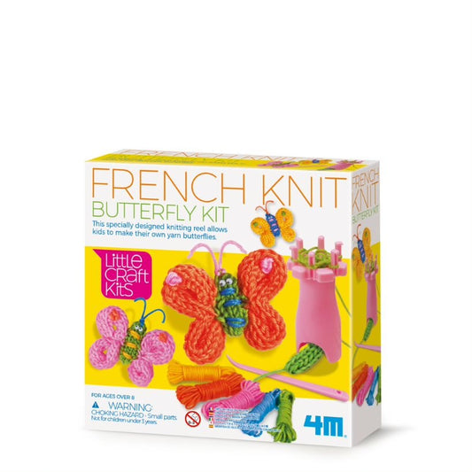 4M: Little Craft Kits French Knit Butterfly Kit