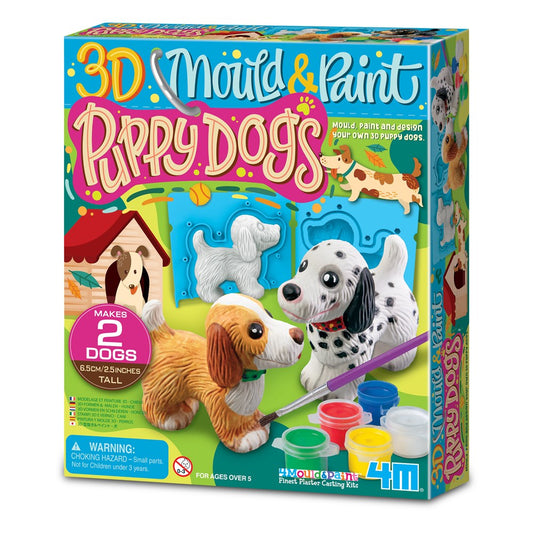 4M: Mould & Paint 3D Puppy Dogs