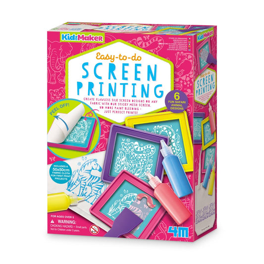 4M: Easy-to-do Screen Printing