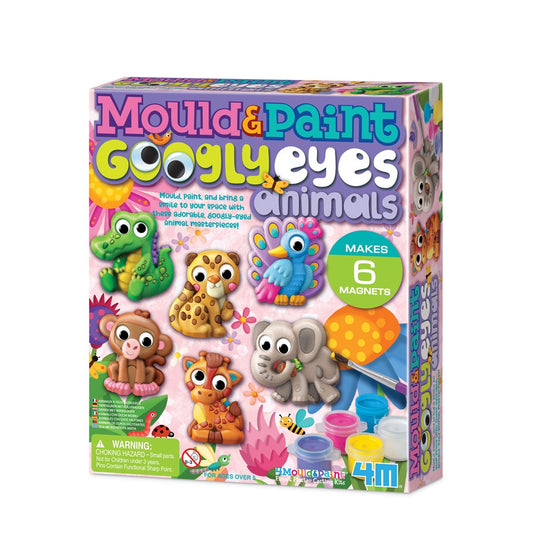 4M: Mould & Paint Googly Eyes Animals