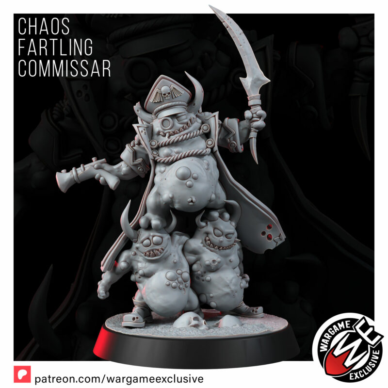 Wargame Exclusive: Chaos Fartling Commissar