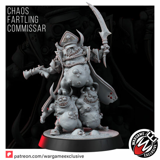 Wargame Exclusive: Chaos Fartling Commissar