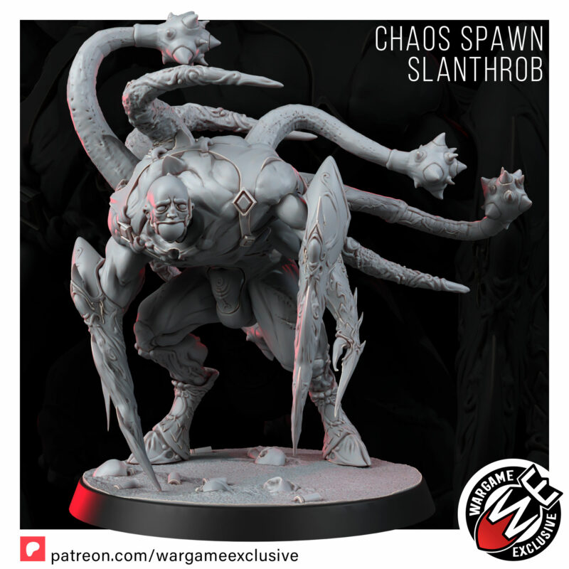 Wargame Exclusive: Chaos Spawn Slaanthrob