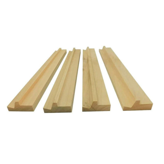 Mahjong Racks Set of 4 Wooden