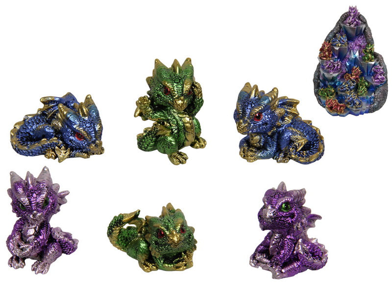 Coloured Baby Dragon 5cm (Assorted - One Randomly Selected)