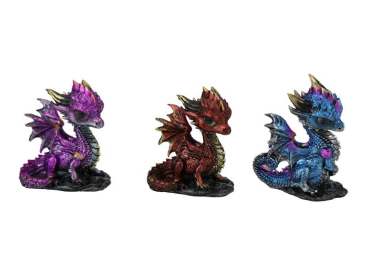 Standing Spike Dragon 6cm (Assorted - One Randomly Selected)