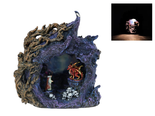 Mystical Light Up Dragon Cave USB Touch Light 16cm