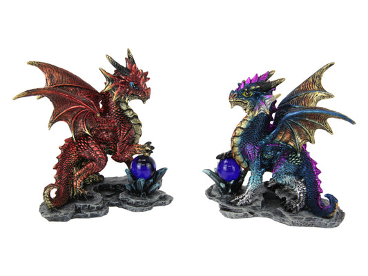 Guardian Dragon with Orb 15cm (Assorted - One Randomly Selected)