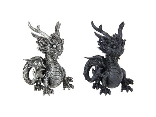 Dragon with Antique Finish 19cm (Assorted - One Randomly Selected)