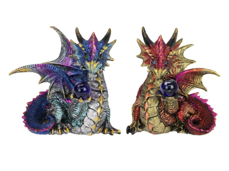 Dragon Holding Orb Ball 15cm (Assorted - One Randomly Selected)