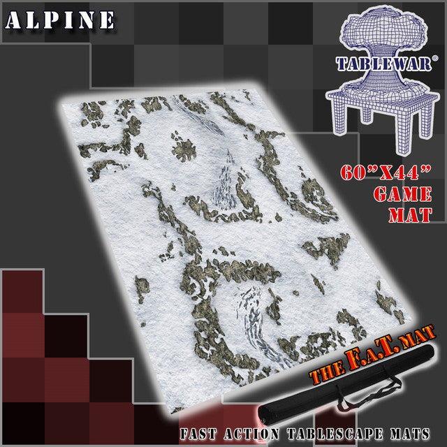 The F.A.T. Mat: 60x44" Alpine Gaming Mat