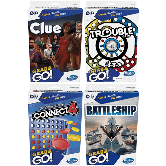Hasbro Grab & Go Travel Games (Assorted - One Randomly Selected)