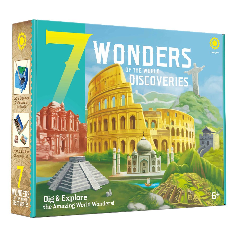 Johnco: 7 Wonders of the World Discoveries Dig Kit