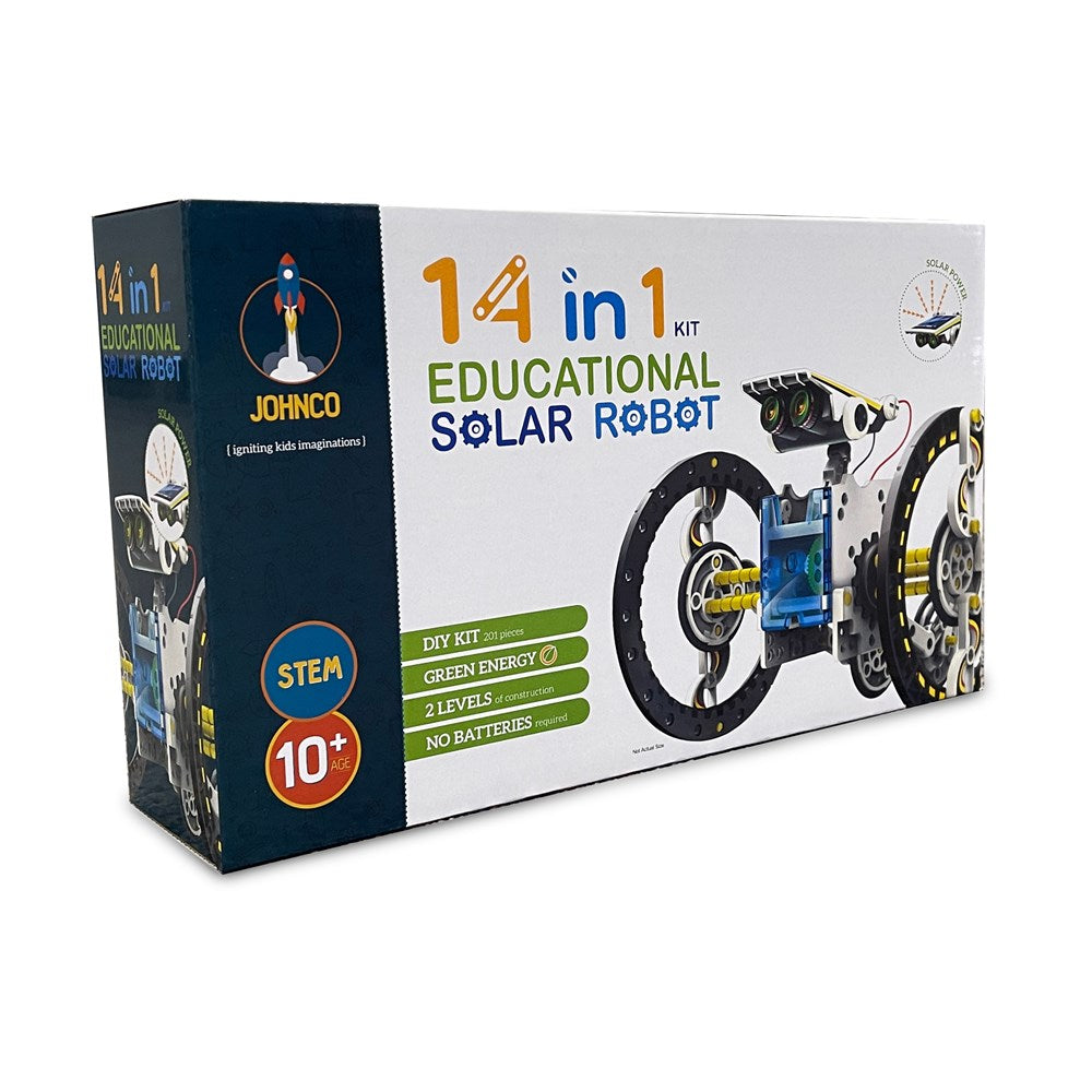 Johnco: 14in1 Educational Solar Robot