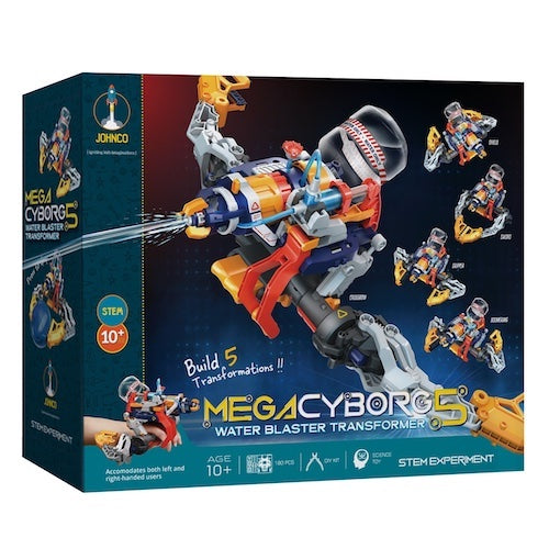 Johnco: Mega Cyborg 5 Water Blaster Transformer