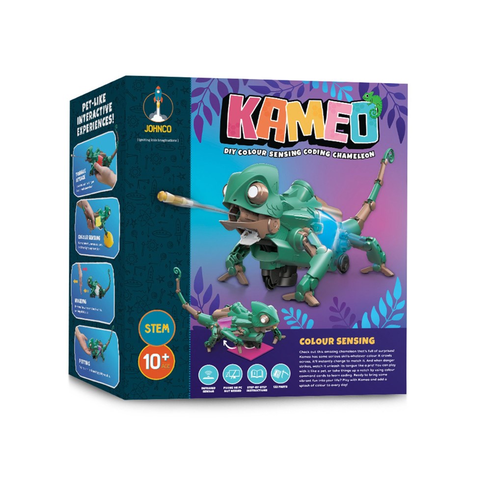 Johnco: Kameo DIY Colour Sensing Coding Chameleon