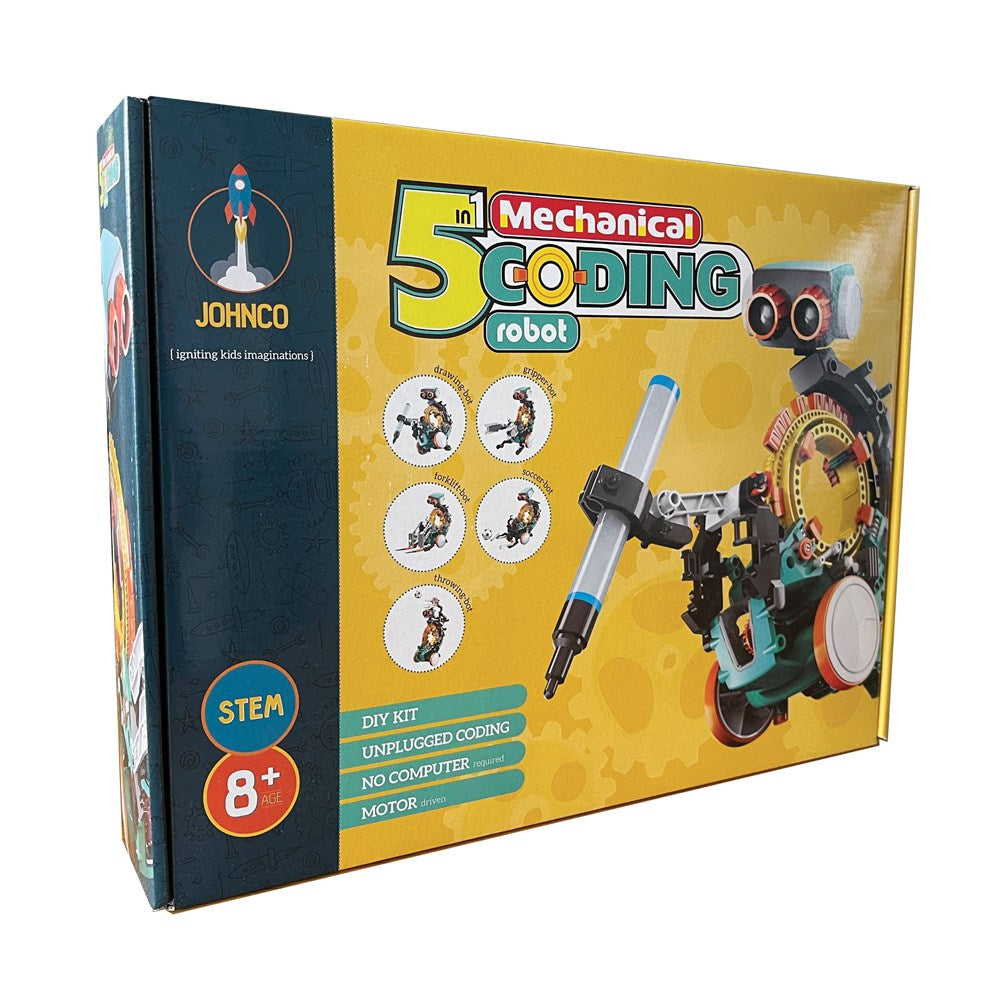 Johnco: 5in1 Mechanical Coding Robot