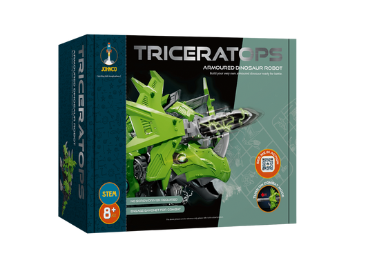 Johnco: Armoured Dinosaur Robot Triceratops