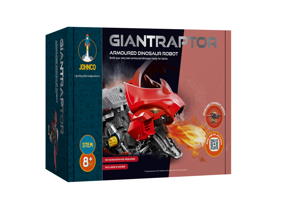 Johnco: Armoured Dinosaur Robot Giantraptor