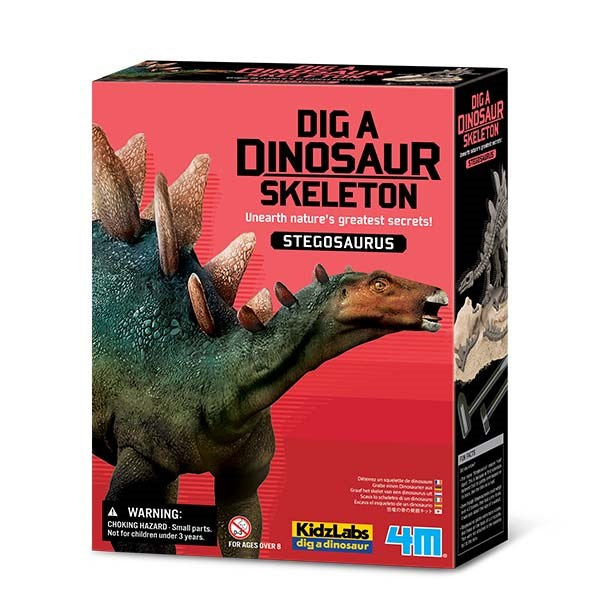 4M: Dig A Dinosaur Skeleton Stegosaurus