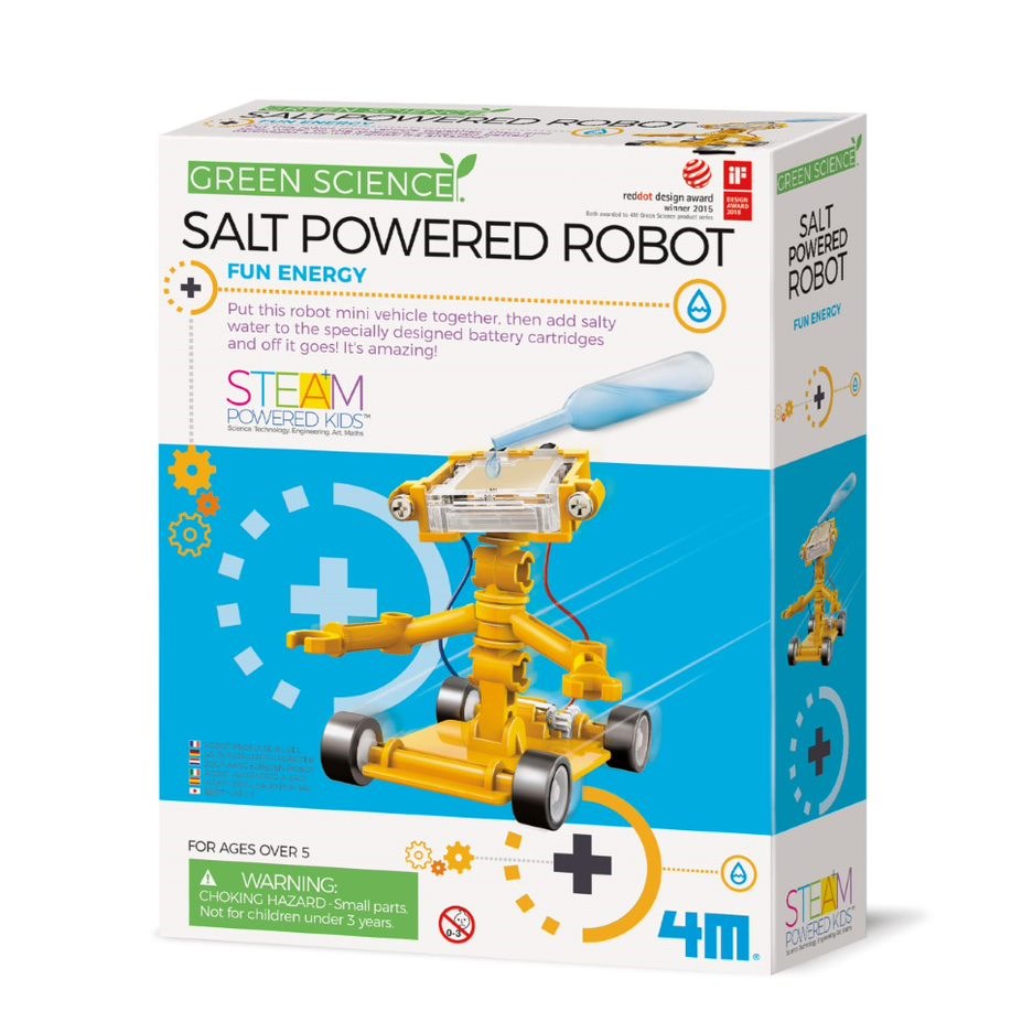 4M: Green Science Salt Powered Robot
