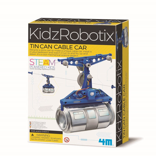 4M: KidzRobotix Tin Can Cable Car