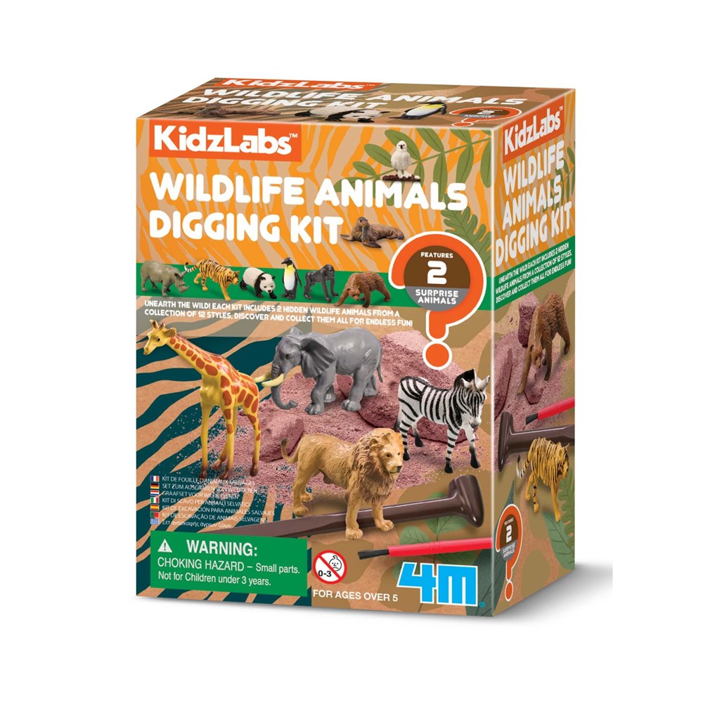 4M: Wildlife Animal Digging Kit (Blind Box)